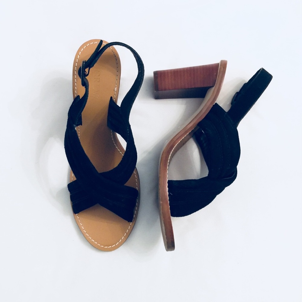 [J. Crew] Black Heels 8